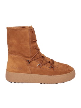 Mtrack Lace Camel Ankle Boot