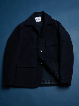 Aaderbale Blue Moleskin Jacket