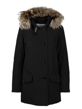 Arctic detachable fur parka