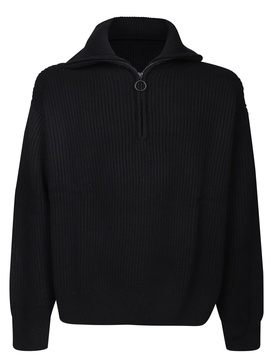 Bow Black Pullover Polo Shirt