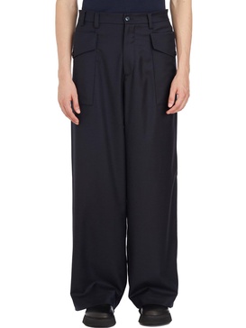 Caorloto Fan Wide-leg Trousers