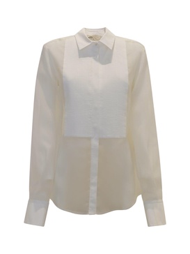 Antonelli Brindisi White Silk Shirt