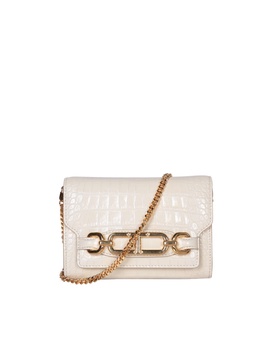 Whitney Crocodile Cream Mini Bag