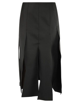 Comme des Garçons Pleated Twill Mini Skirt