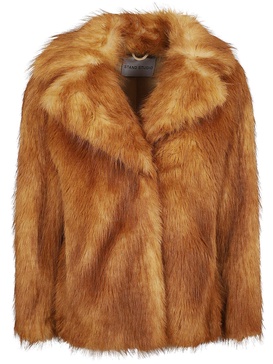 Janice Jacket Faux Fur Red Fox 70 Cm