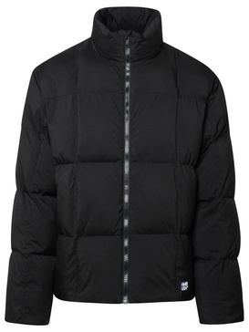 Black Polyester Down Jacket