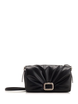 Ruched Detailed Mini Crossbody Bag