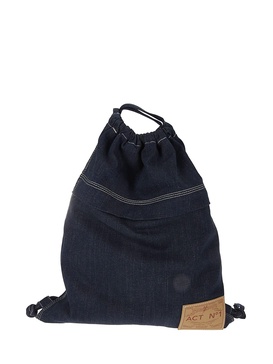 Patch Tote Bag In Denim