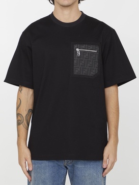 Fendi Man Fendi Man Black T-Shirts