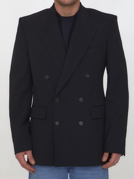 Slim Fit Double-breasted Jacket