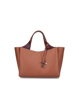 Tod's Logo Plaque Top Handle Bag