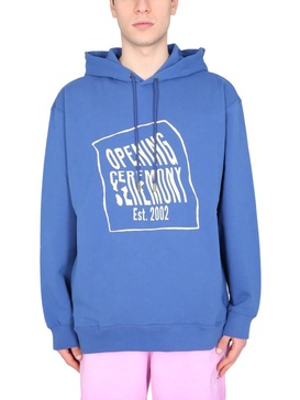 Sweatshirt With Logo Box