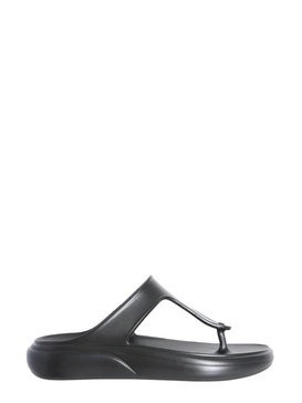 Stuart Weitzman Stuflex T-Strap Slide Sandal