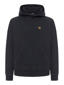 Back Foggy Logo Printed Hoodie