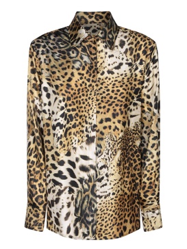 Jaguar Skin Print Shirt