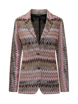 Missoni Blazer With Zig Zag Pattern