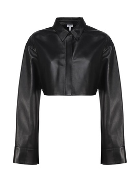 Loewe Cropped Long-Sleeved Shirt