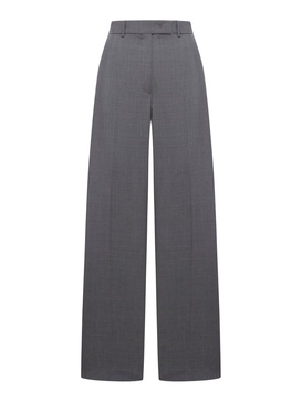 High Waist Straight Leg Trousers