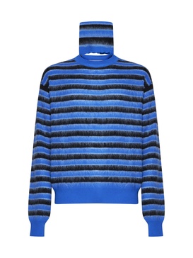 Marni Striped Roll-Neck Knitted Jumper