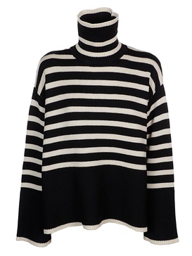 Signature Stripe Turtleneck