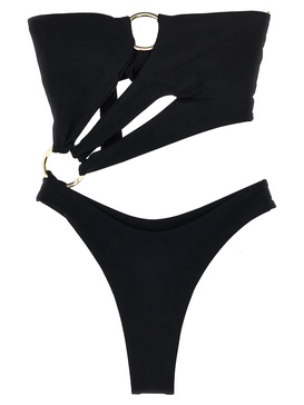 'strapless Sex Wax' One-piece Swimsuit