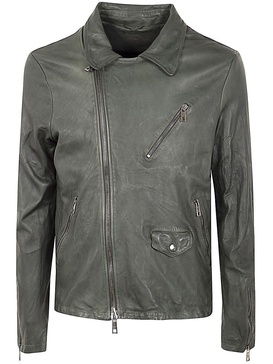 Eco Sheepskin Biker Jacket