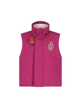 Moncler X Jw Anderson Logo Patch Sleeveless Jacket