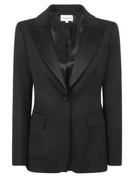 Single-breasted Buttoned Blazer