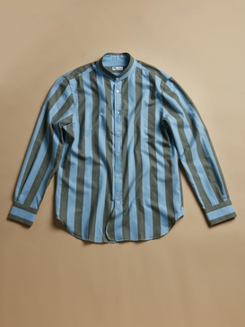 Aamilcare Striped Cotton Shirt