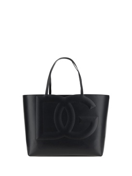 Dolce & Gabbana Logo Embossed Medium Shopper Bag