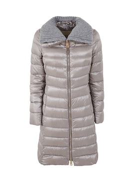 Herno Zip-Up Long-Sleeved Padded Coat