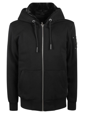 Pocket Sleeve Zip Hoodie