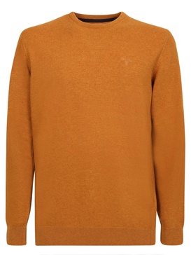 Barbour Logo Embroidered Crewneck Knitted Jumper