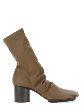 Uma Wang Block Heel Stretch Stone Boots