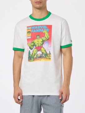 Man Cotton T-shirt With Hulk Print | Marvel Special Edition