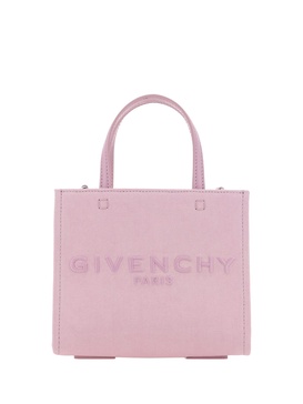 Mini G embroidered-logo tote bag