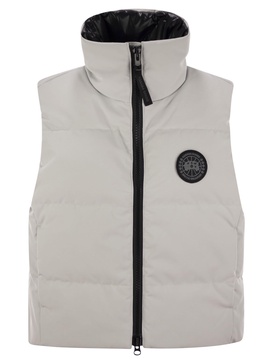 Grandview Cropped - Vest With Black Logo