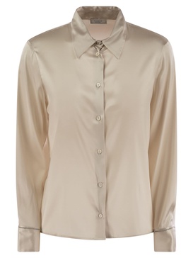 Silk Crepe Shirt