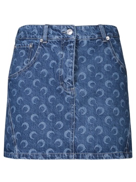 Blue Moon Denim Mini Skirt