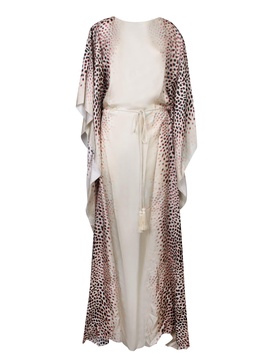 Shark Beige Kaftan Dress