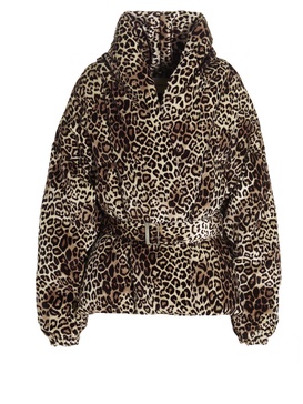 'leopard' Down Jacket