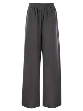 Fabiana Filippi Wide Flannel Trousers