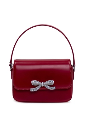 Self-Portrait Burgundy Leather Hand Bag