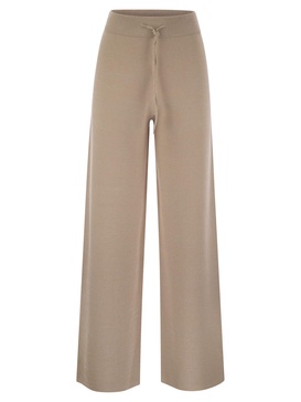 Brilliant Cotton Knit Trousers