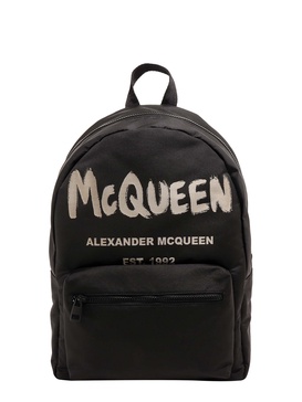 Alexander Mcqueen Man Alexander Mcqueen Man Black Backpacks