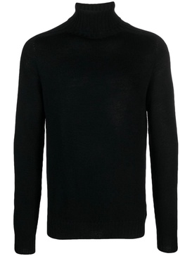 Black Wool Jumper