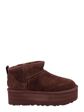 Ugg "Classic Ultra Mini" Ankle Boots With Platform