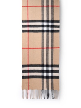 Beige Cashmere Scarf