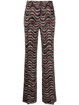 Waves Straight Leg Trousers