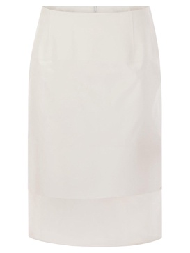 Sportmax Turkey Skirt With Organza Insert